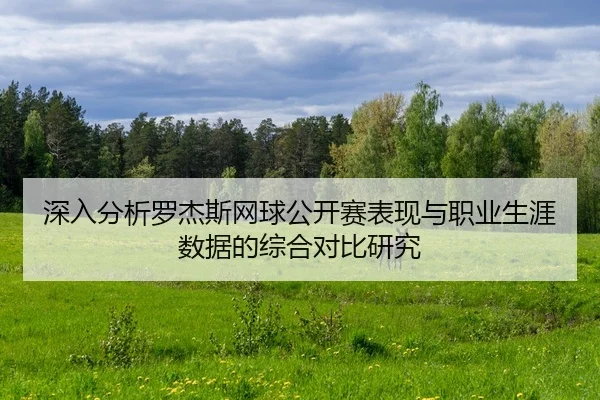 深入分析罗杰斯网球公开赛表现与职业生涯数据的综合对比研究 | KAIYUN SPORTS